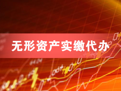 恩施无形资产实缴资本代办