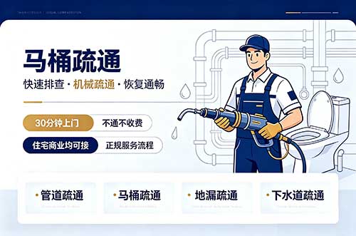 恩施马桶疏通